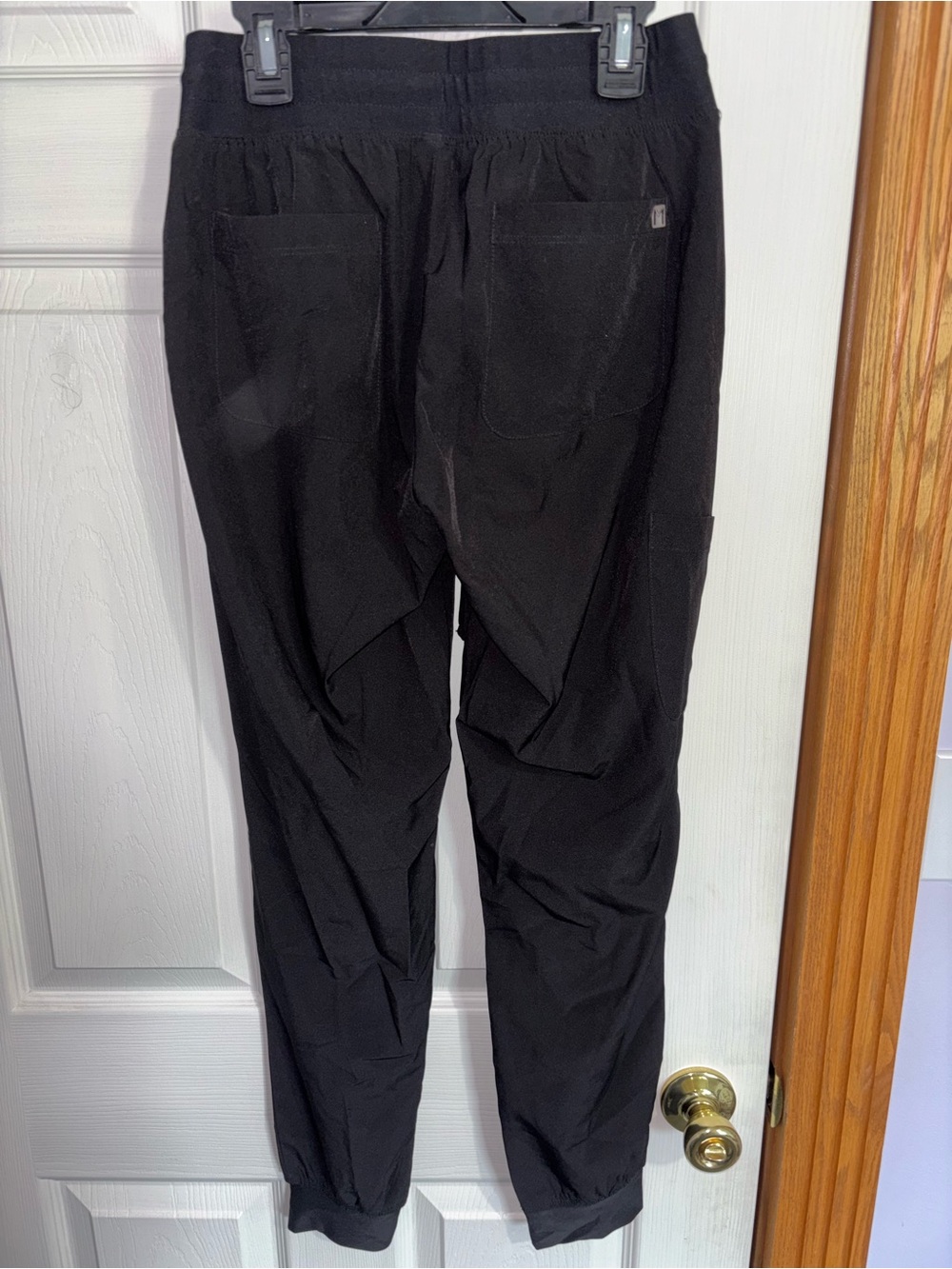 Black Scrub Jogger Pants - Picture 2 of 3